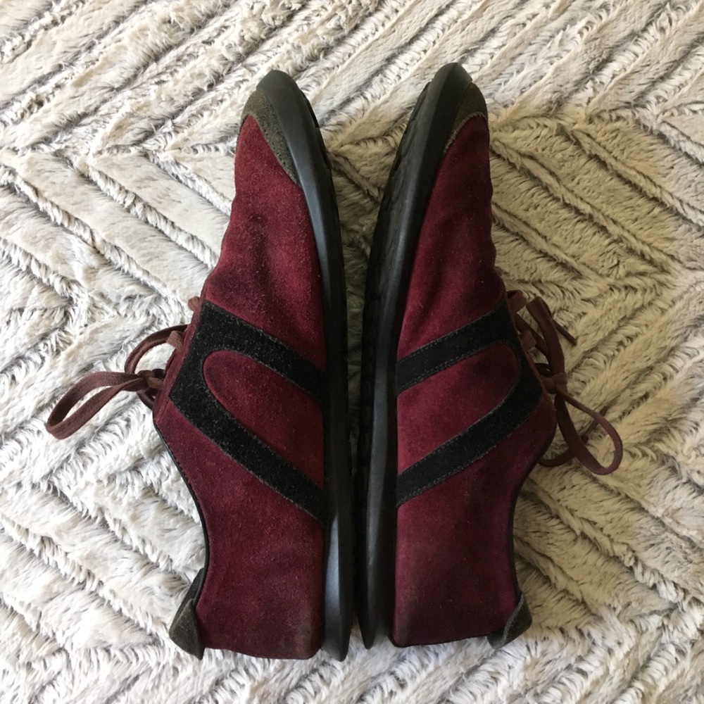 Camper Red and Black Sneakers